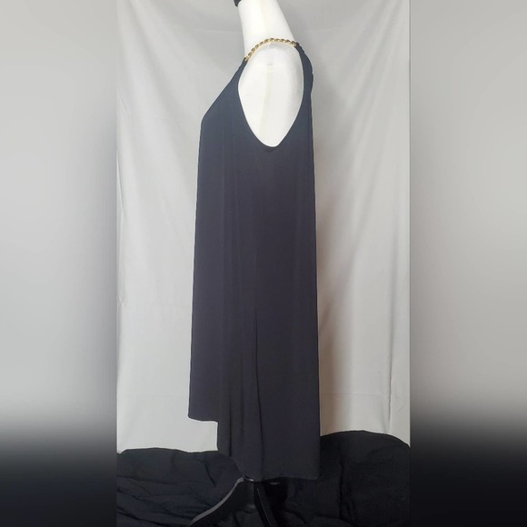 MICHAEL Michael Kors Black Stretchy Tent Dress - Picture 2 of 6